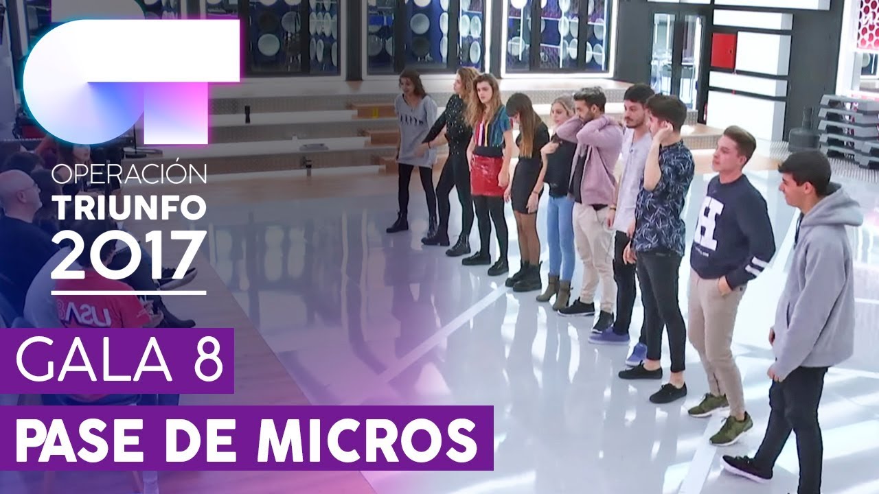 SHAKE IT OFF - Grupal | Primer pase de micros para la Gala 8 | OT 2017