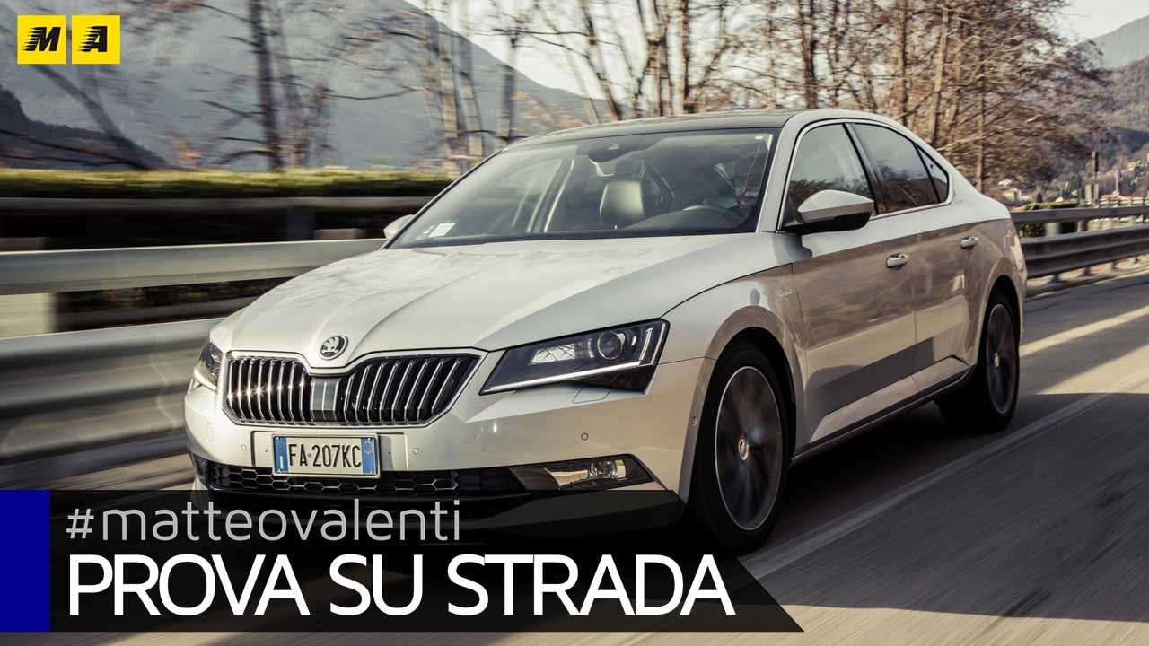 Nuova Skoda Superb 2016 - Prova su strada