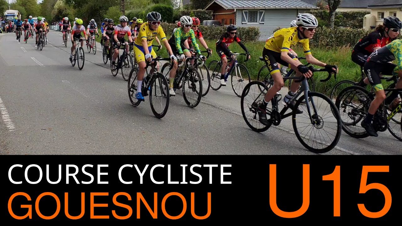 Course cycliste U15/minimes de Gouesnou 2023