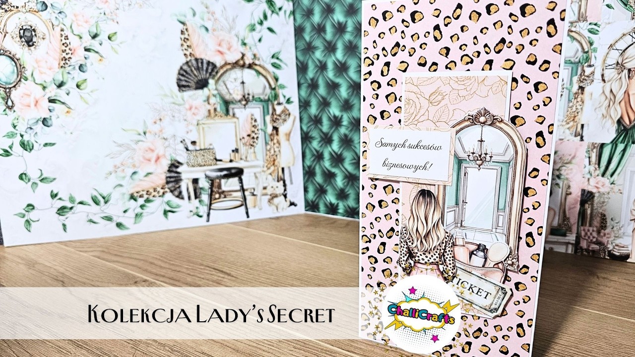 Szybka inspiracja na kartkę dla kobiety | Scrapbooking | @mintaypapers  Cottage Heart |