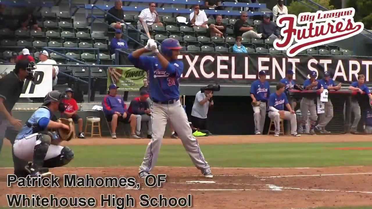 PATRICK MAHOMES PROSPECT VIDEO, WHITEHOUSE HIGH SCHOOL CLASS OF 2015 @ACBASEBALLGAMES #MLBDRAFT