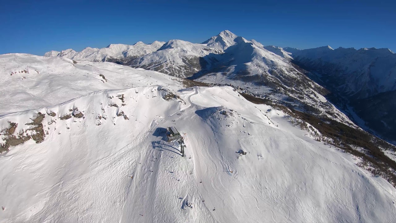 Drone Over Italy - Via Lattea Ski Area