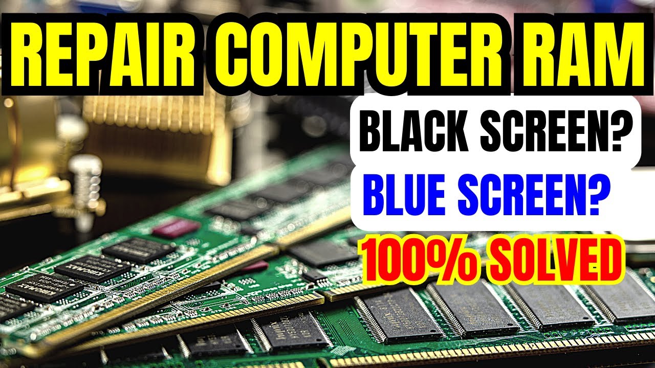 How to Fix & Repair RAM for Desktop & Laptop (Step-by-Step Guide) | Free and Easy Solutions