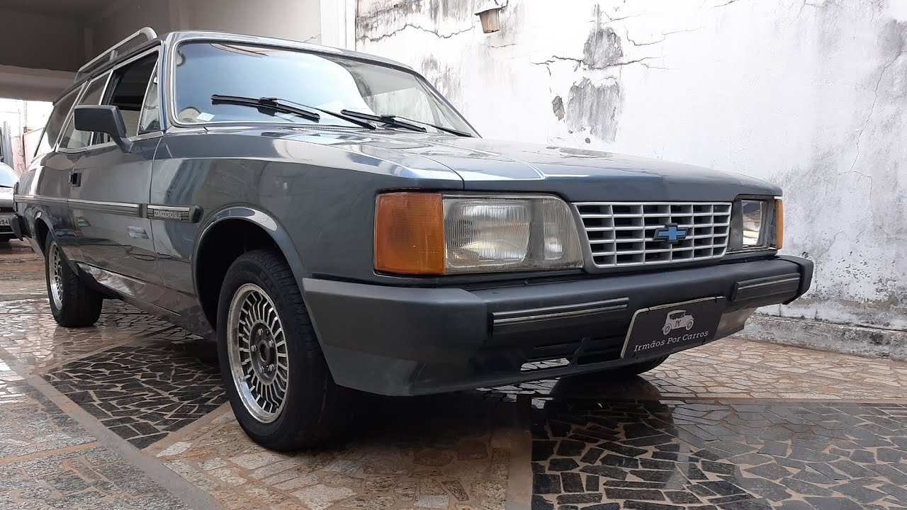 Chevrolet Caravan Comodoro 1988 Azul Atlantis