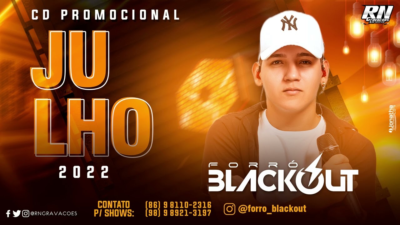 FORRÓ BLACKOUT • CD XOTE FUNK JULHO PRA PAREDÃO 2022