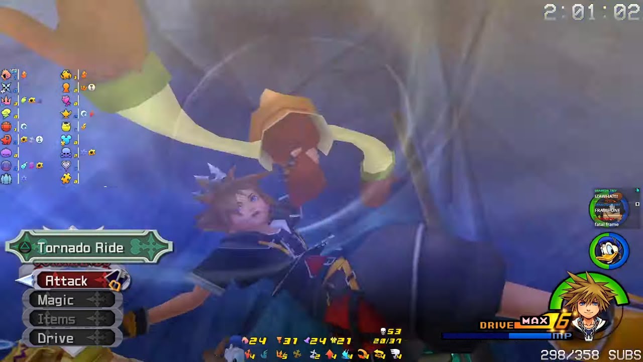 KH2 Boss/Enemy Rando  - Rare Reaction Commands Edition