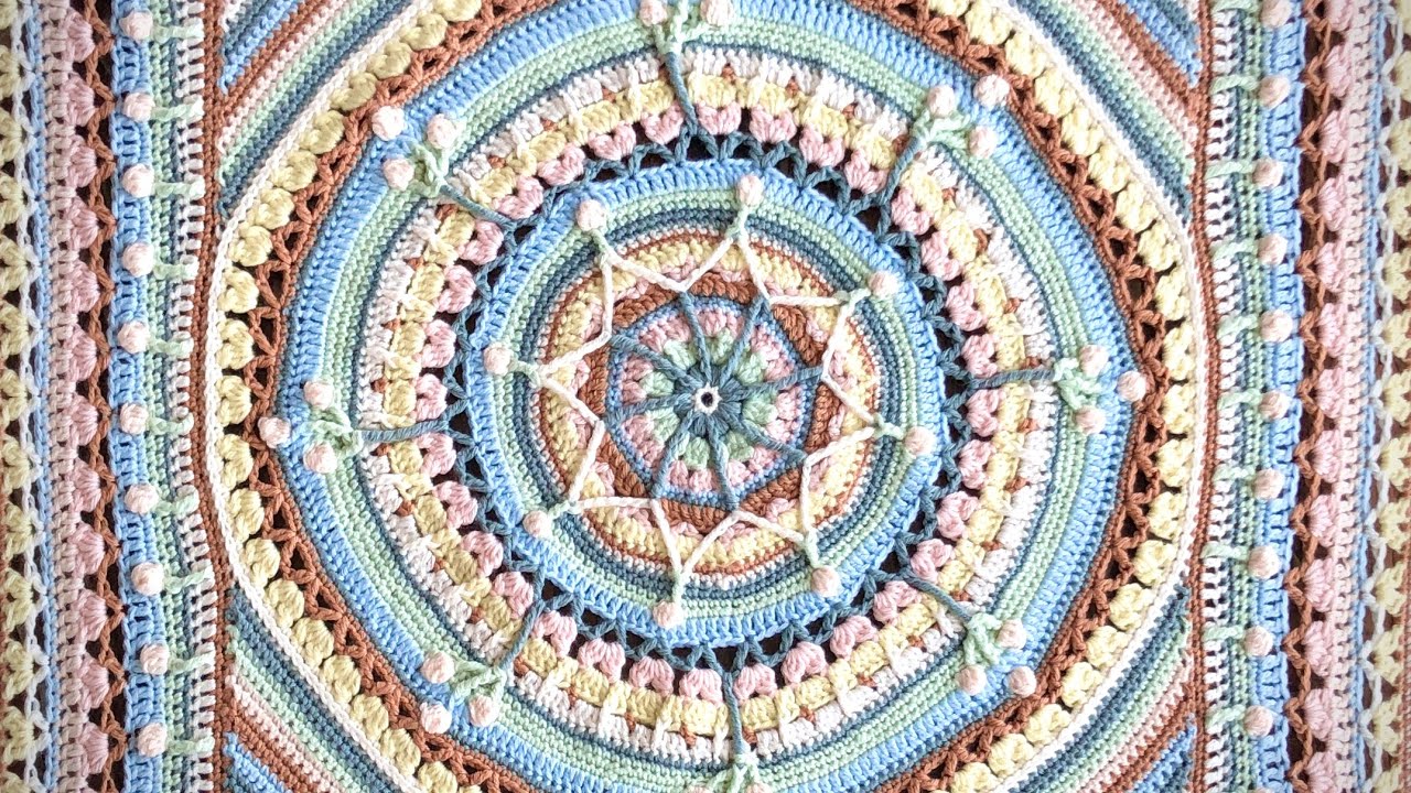 Oasis Mándala 4ªParte a crochet