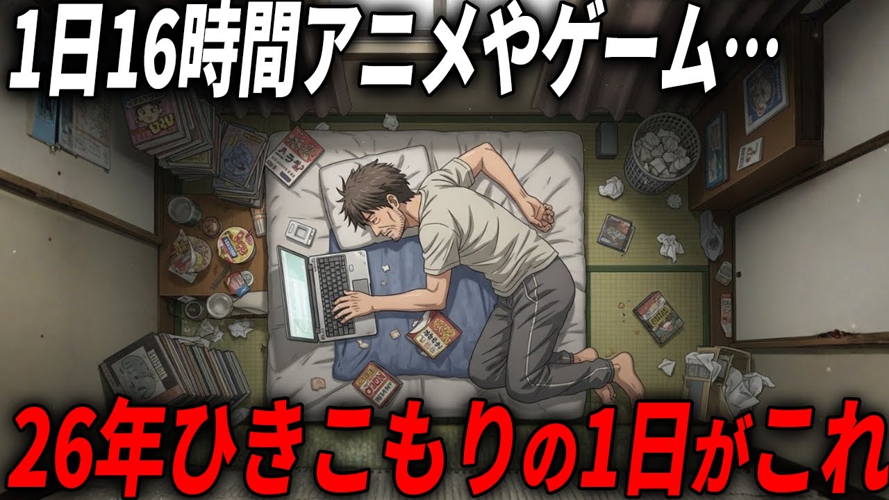 【8050問題】26年無職・ひきこもり男の実態とは…？