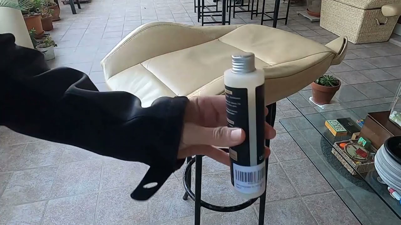 Teñir asientos de cuero 3