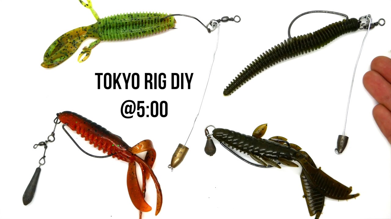 Сравнение Tokyo Rig и Jika Rig – Как сделать Tokyo Rig - KastKing