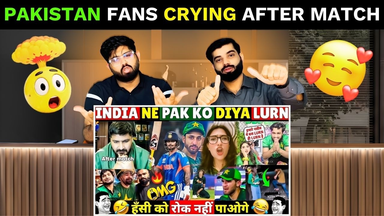 Pakistani Reaction on  India Beat Pakistan in T20 World Cup 2026 | Pakistan Fans Reaction 🔥