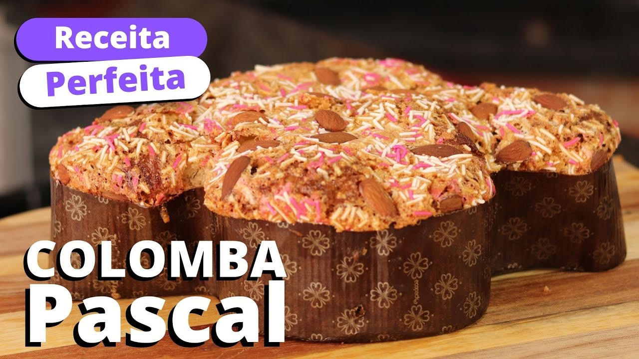 COLOMBA PASCAL | MELHOR RECEITA | NATURAL, SEM QUÍMICA!