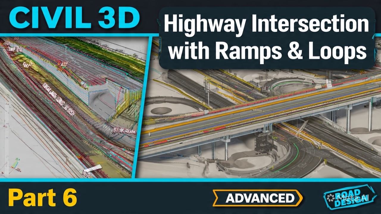 167- Civil 3D Intersection Modeling with Ramps and Loops: Practical Applications and Case Studies