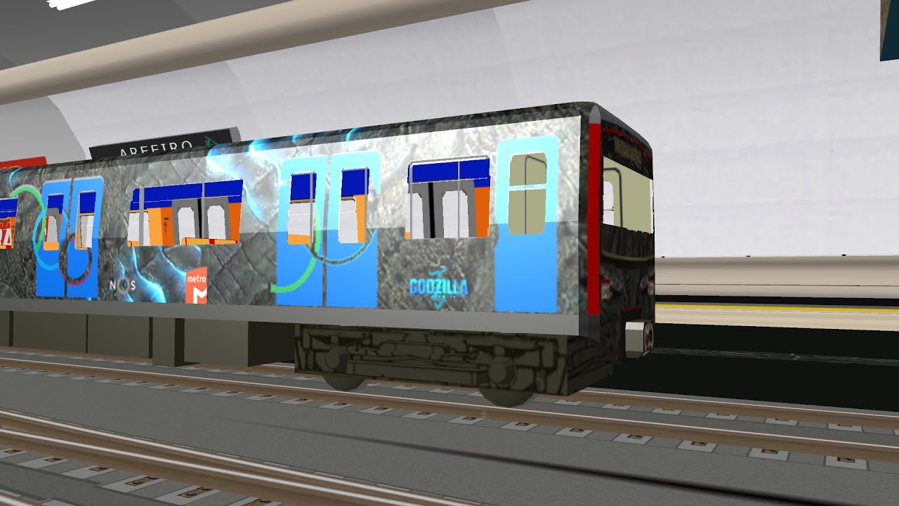 Viagem no Metro de Lisboa Entre Campos - Anjos