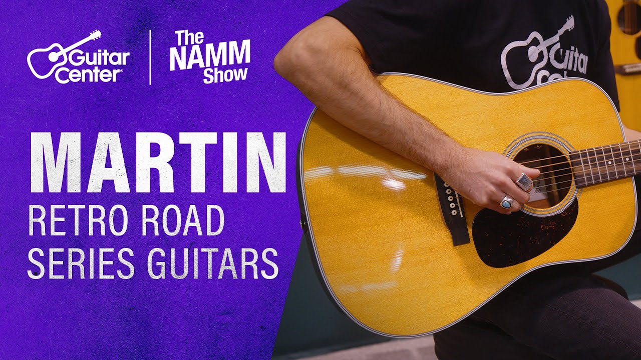 Обзор новой серии Martin Retro Road | NAMM 2026