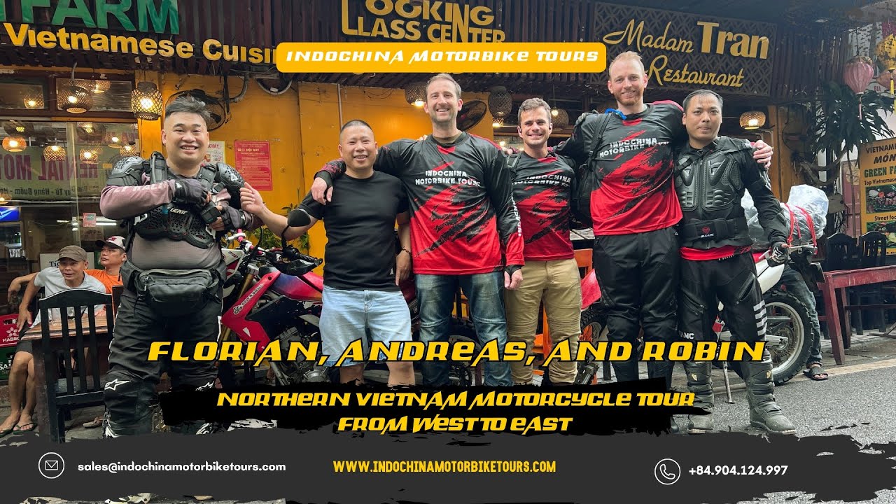 13-Day Northern Vietnam Motorcycle Adventure  From Hanoi to Ba Be Lake with Florian, Andreas & Robin