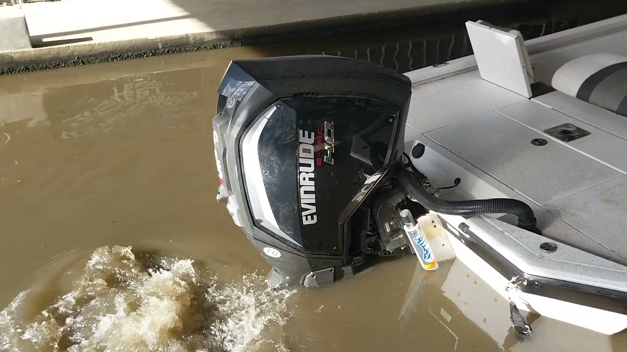 2019 Vexus, Evinrude 150 ETEC Start-UP