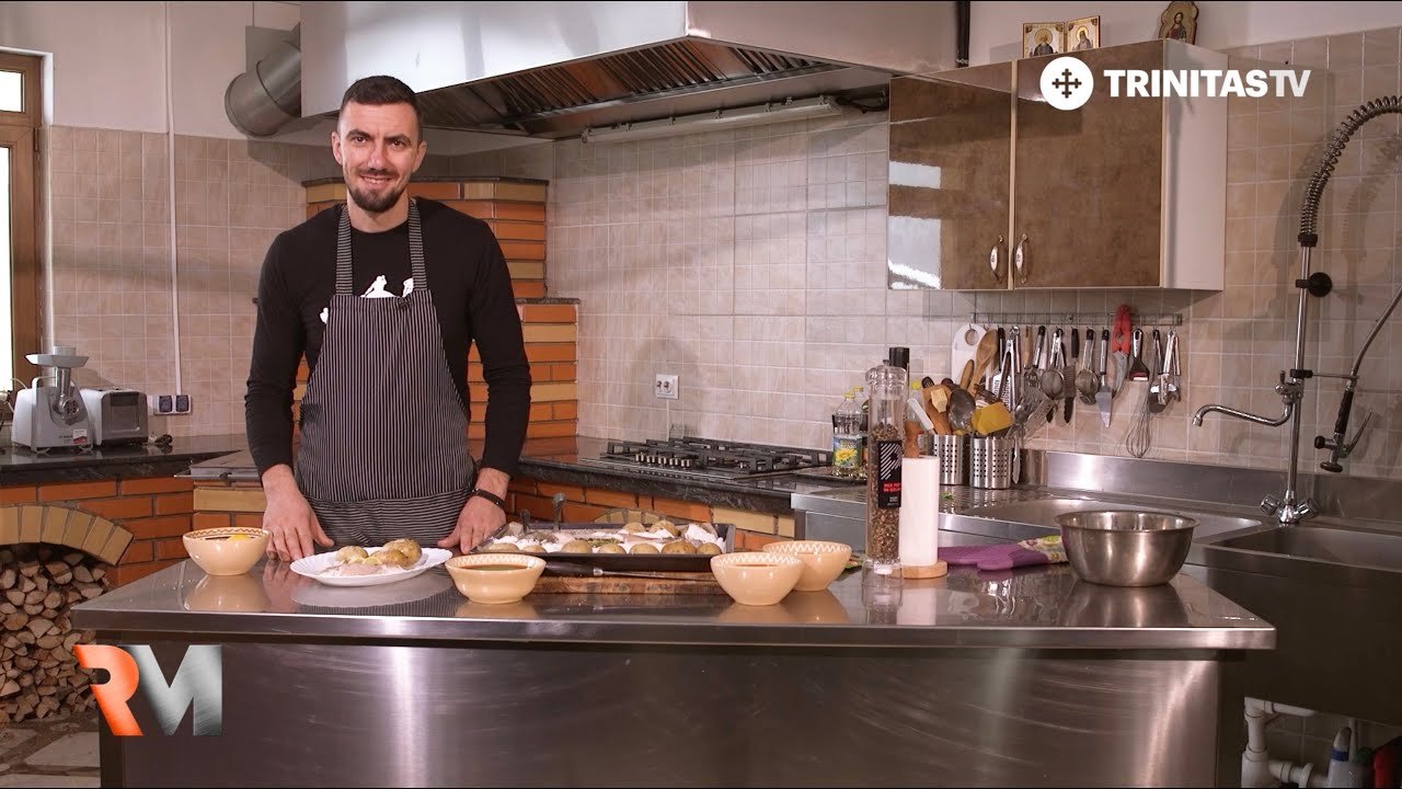 Păstrăv cu tarhon în crustă de sare - arome din Țara Dornelor || Rețete mănăstirești