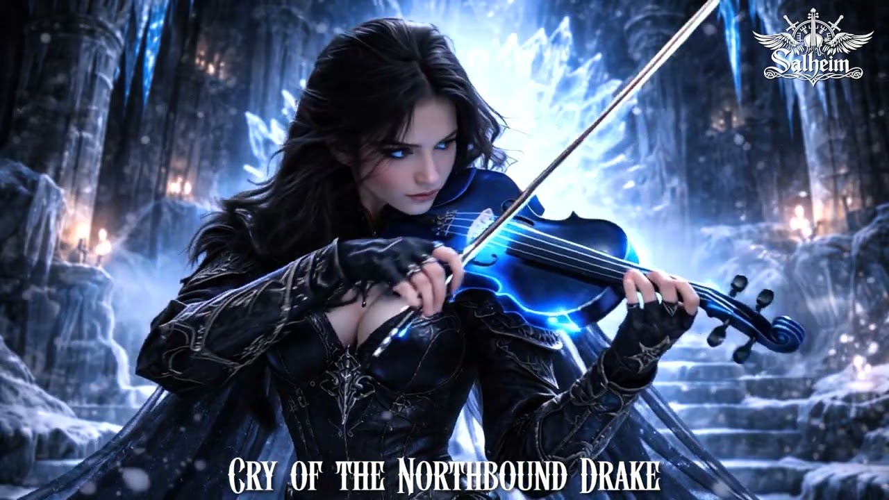 CRY OF THE NORTHBOUND DRAKE | Gothic Violin Metal | Fantasy Music for Focus & Gaming