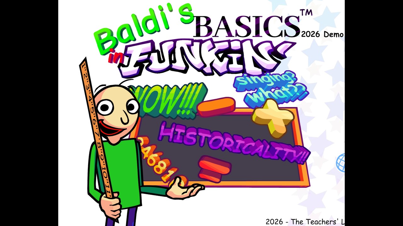Baldi's Basics in Funkin' (2026 DEMO) | Friday Night Funkin'