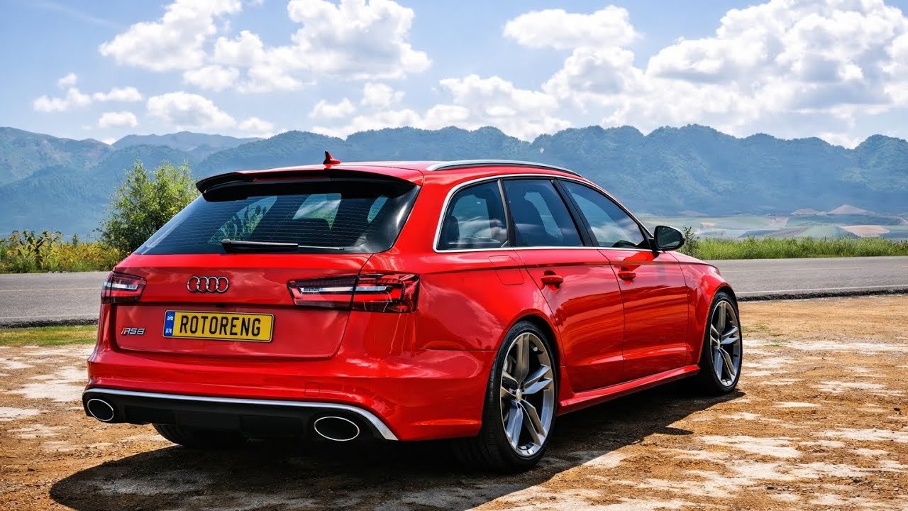 4K RELAXING DRIVE | Audi RS6 Avant 2015 | Pure V8 Biturbo Sound & Highway Cruise | Forza Horizon 5