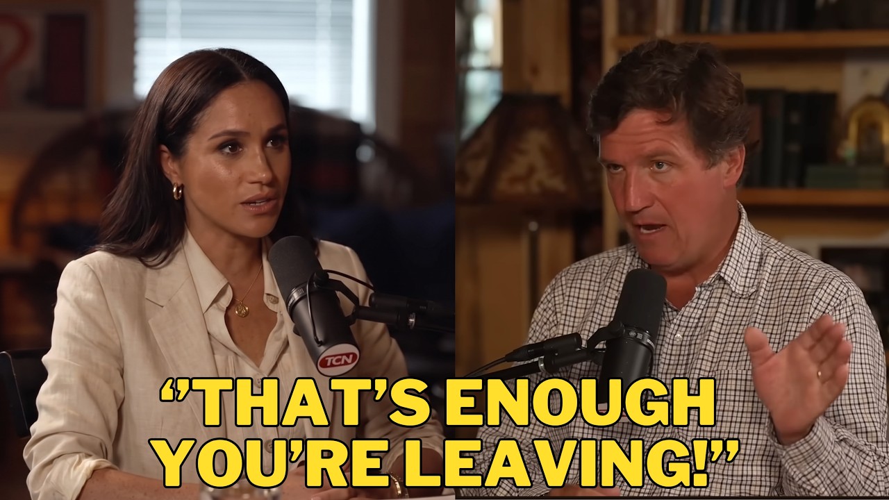 Tucker Carlson starł się z Meghan Markle w programie Tuckera Carlsona po brutalnej wymianie zdań