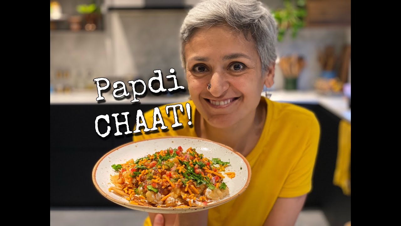 FINALLY recipe of my favourite PAPDI CHAAT! Chaat recipe | Indian street food | Food with Chetna