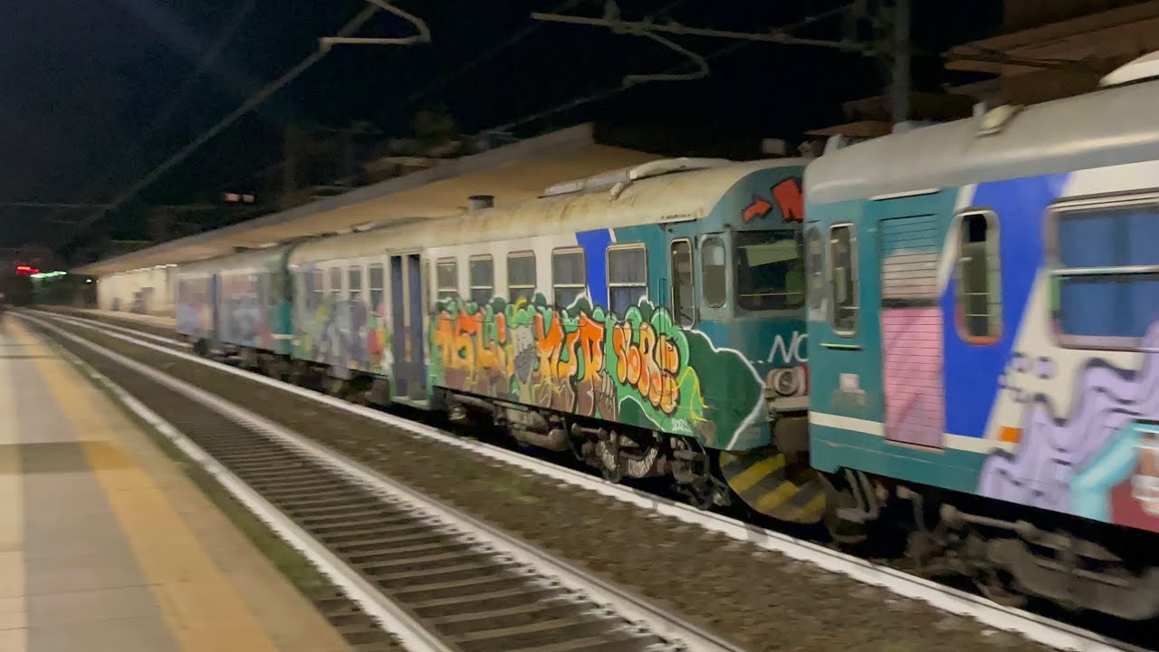 Un ENNESIMO INVIO DEMOLENDO di TRENITALIA della REGIONE CALABRIA in TRANSITO nel LEVANTE LIGURE&hellip;