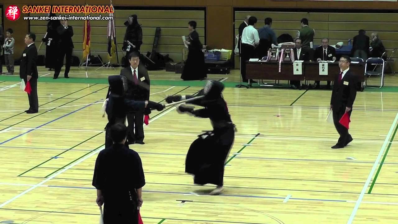 Kendo「剣道」- Disarm his shinai then win! [VID:20120503001]