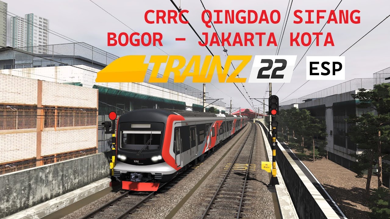 UJICOBA KRL BARU!! CABRIDE CRRC QINGDAO SIFANG SFC120V [BOO-JAKK] | TRAINZ SIMULATOR INDONESIA