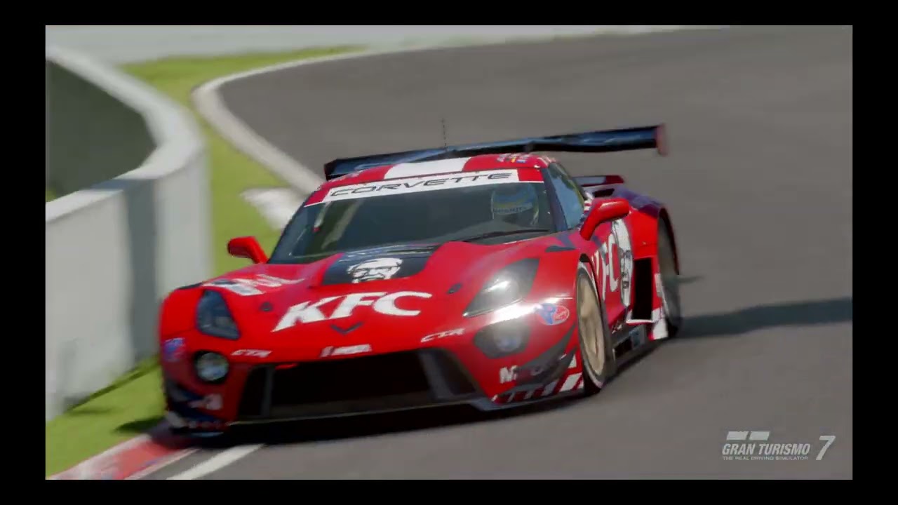 Mount panorama lap with Corvette c7 gt3 car 
