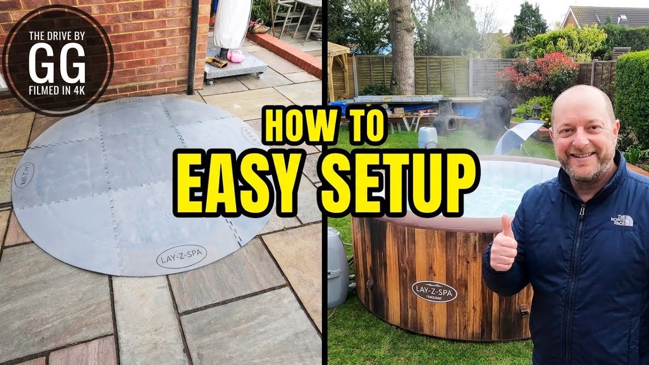 How To Set Up Your Lay-Z-Spa Helsinki Air Jet | 4K #jacuzzi #fun #summer #winter