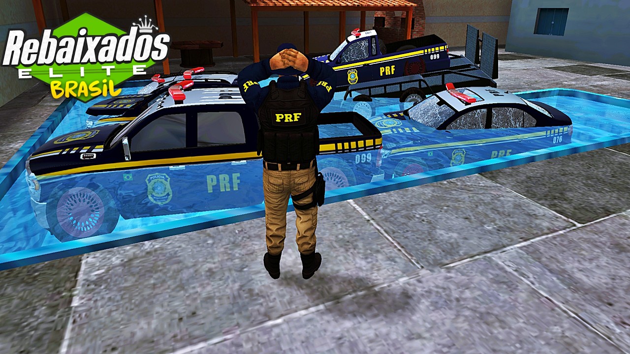 REBAIXADOS ELITE BRASIL | ACHANDO 5 CARROS DA PRF ABANDONADO DENTRO DA PISCINA