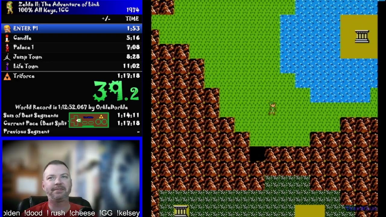 Zelda II 100% ALL KEYS 78.18