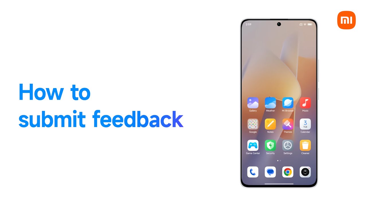 How to submit feedback