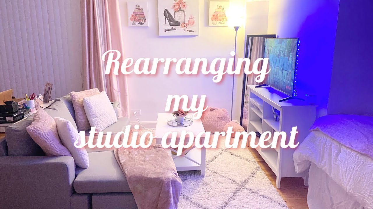 Rearranging My 660sqft Studio Apartment | Shantierra Gillespie