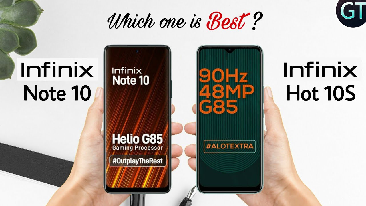 Infinix Note 10 vs Infinix Hot 10S