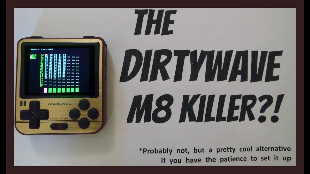The Dirtywave M8 Killer?! LittleGPTracker on a gaming handheld