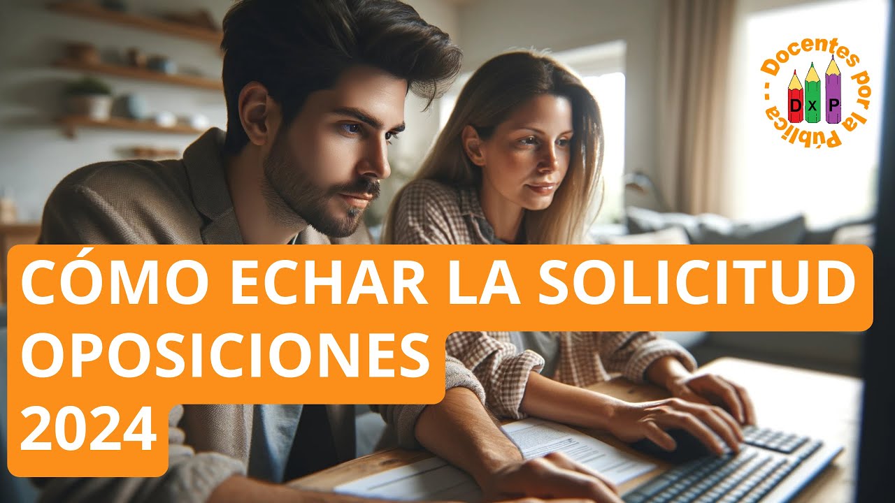 Oposiciones Andalucía 2024: Tutorial Paso a paso. Cómo rellenar la instancia oposiciones docentes.