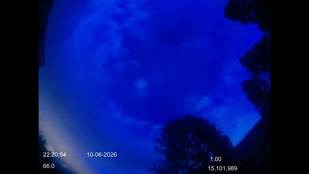 Night sky above Helena MT 20260610