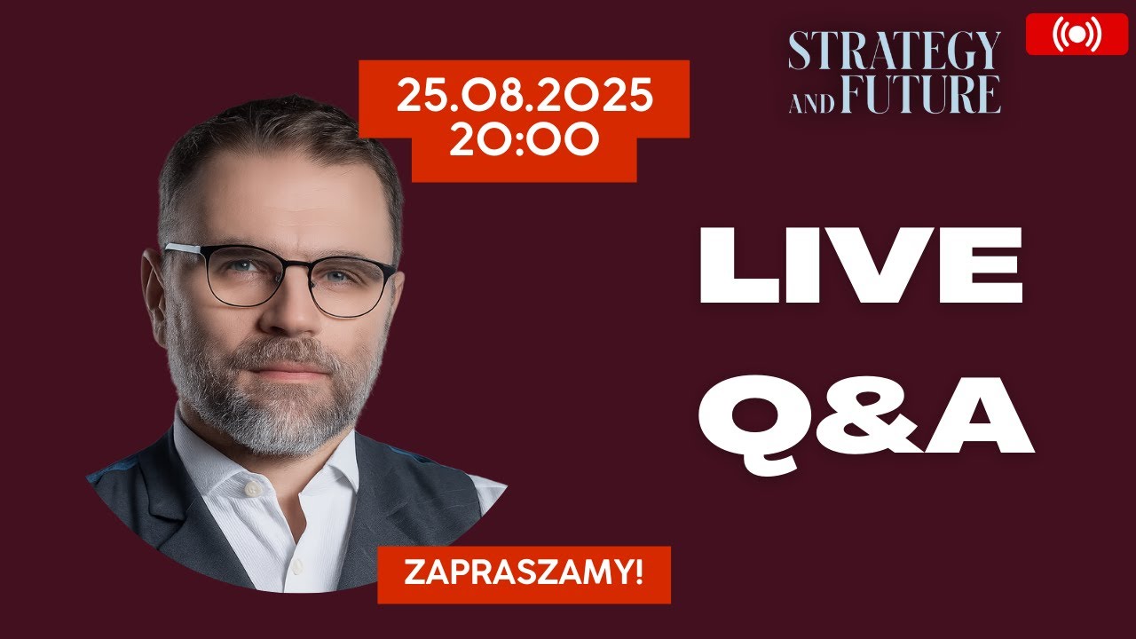𝗤&𝗔 | 𝗝𝗮𝗰𝗲𝗸 𝗕𝗮𝗿𝘁𝗼𝘀𝗶𝗮𝗸 | 𝗦𝘁𝗿𝗮𝘁𝗲𝗴𝘆&𝗙𝘂𝘁𝘂𝗿𝗲 | 25.08.2025, 20:00