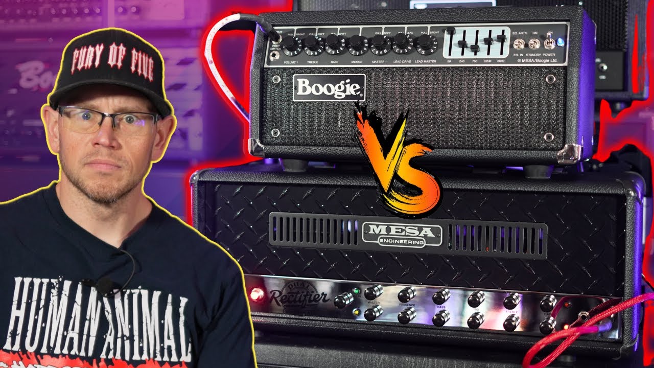 ИДЕАЛЬНЫЙ МЕТАЛЛИЧЕСКИЙ усилитель Mesa Boogie? Сравним новый Mark IIC+ и Dual Rectifier 90-х.