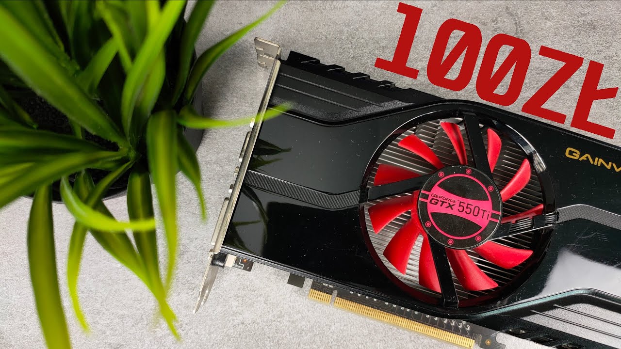 Tania karta graficzna za 100ZŁ? | GTX 550TI w 2021 roku vs gry