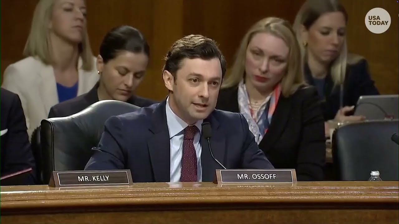 'This is a job interview.' Ossoff grills Clayton on 2020 election results at hearing for Trump's DNI