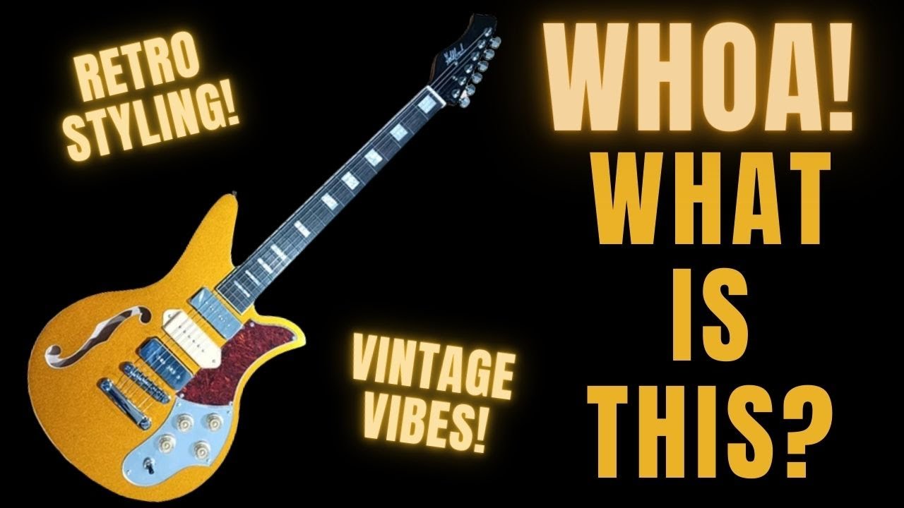 Guitar Demo Review Goldfinch Kensington II Vintage Teisco Retro Style