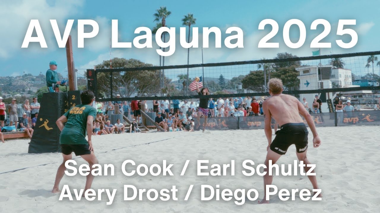 Cook/Schultz vs Drost/Perez | AVP Laguna 2025 | FULL MATCH