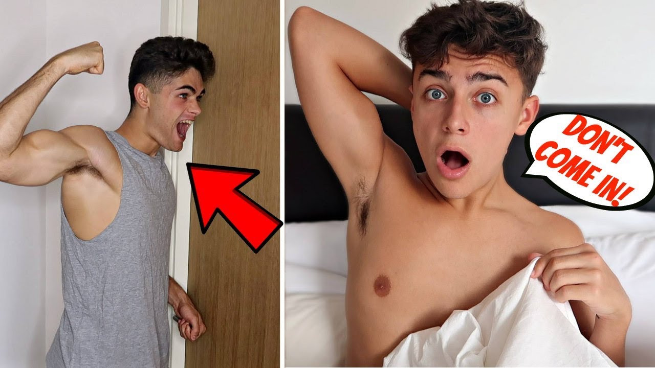 CHEATING WITH THE DOOR LOCKED PRANK ON BOYFRIEND (Gay Couple Pranks)