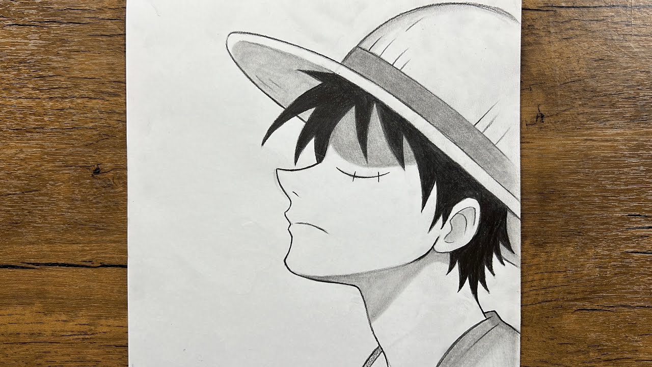 How to Draw Luffy – Easy Step by Step Tutorial (One Piece)