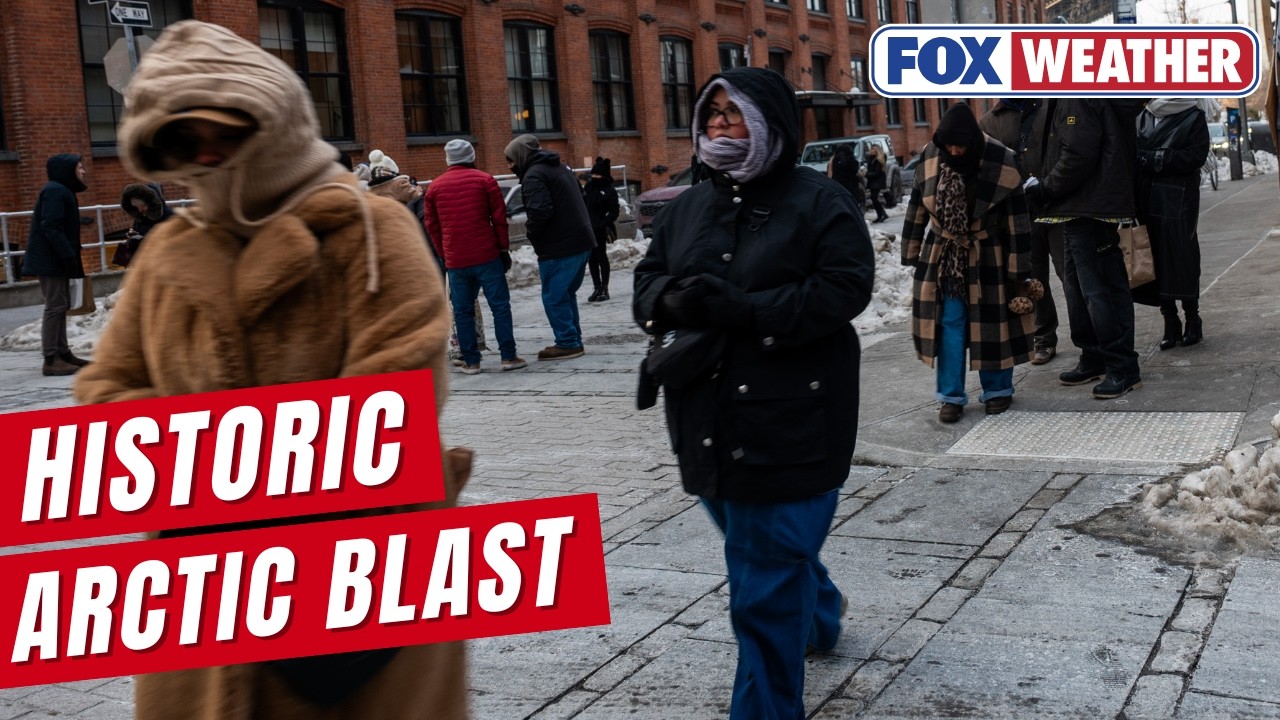 Historic Northeast Arctic Blast: Life-Threatening Wind Chills Grip I-95 Corridor, With Thaw Ahead