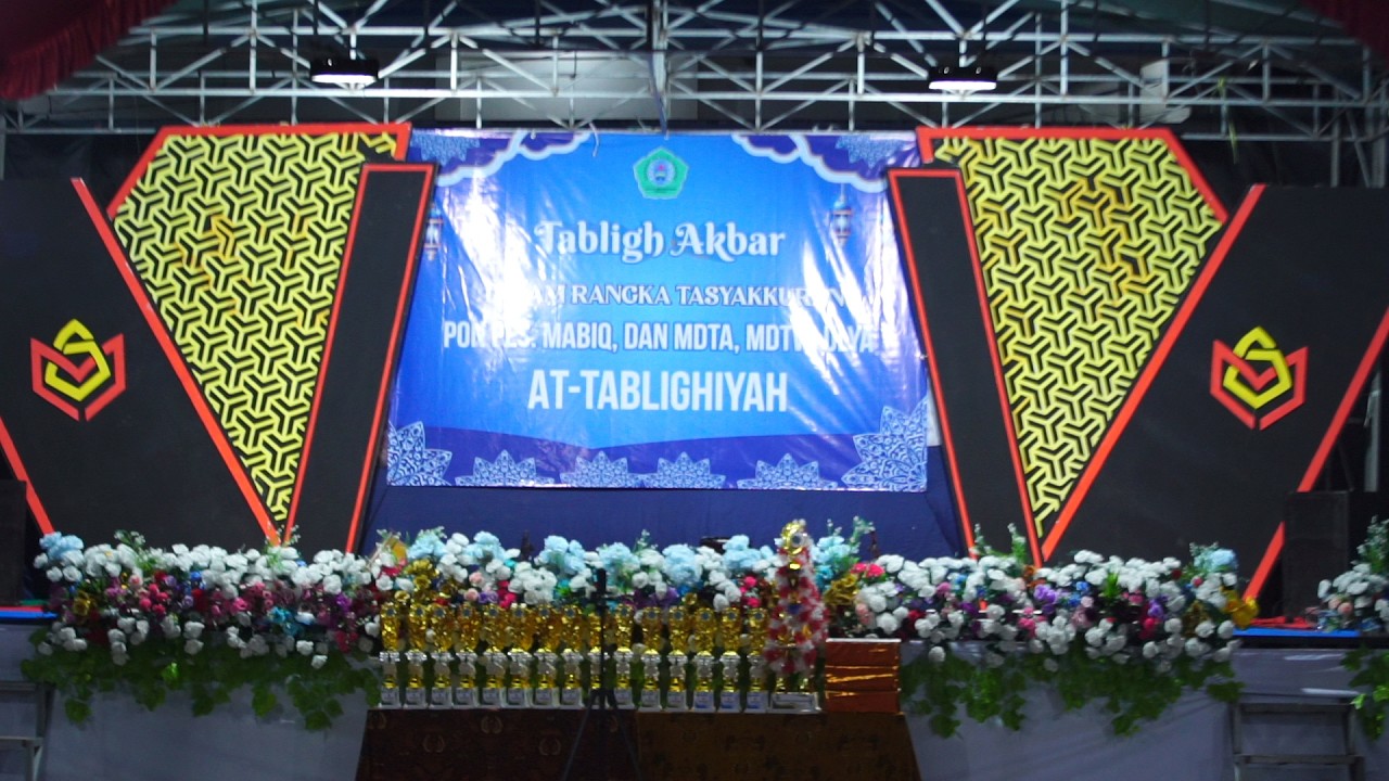 🔴 LIVE : TABLIGH AKBAR DALAM RANGKA TASYAKURAN PON PES DAN MADIN ATTABLIGHIYAH PONJANAN TIMUR